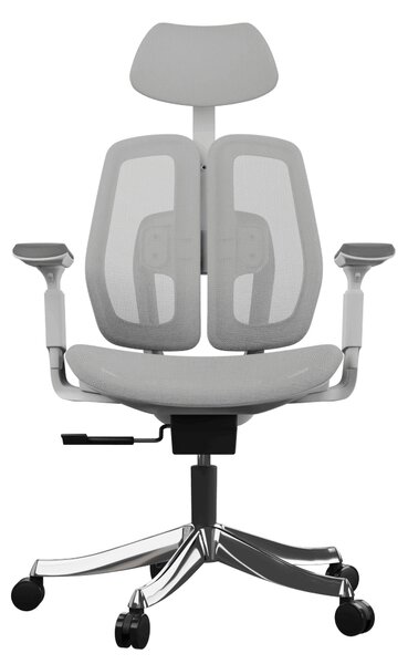 Ergonomikus irodai szék Liftor Active, világosszürke (háló)