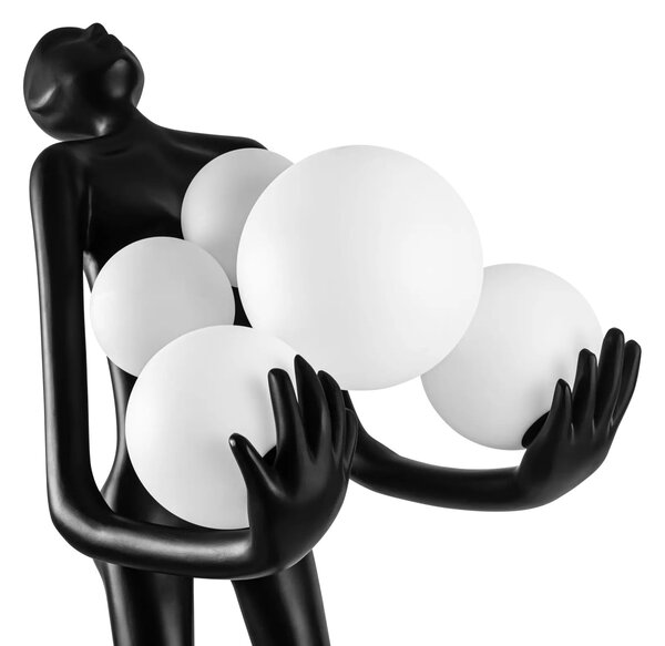 Design állólámpa Atlas B – E14