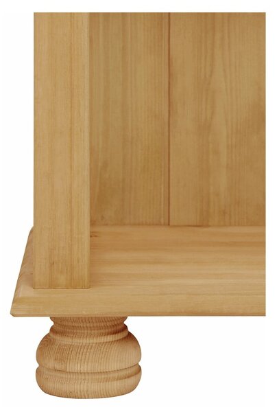 Natúr színű borovi fenyő könyvespolc 70x181 cm Ella – Støraa