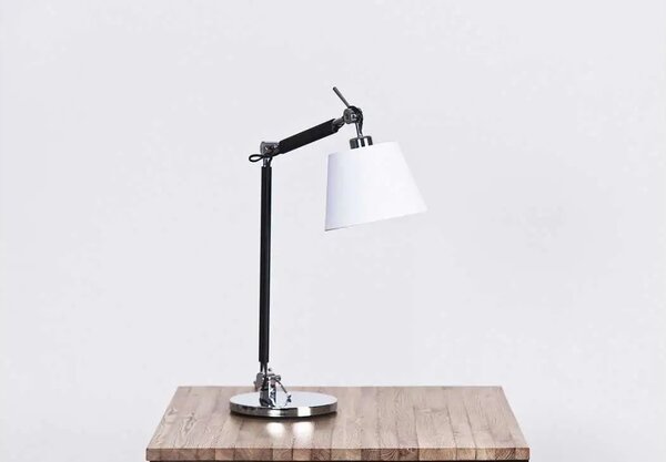 Design asztali lámpa Zyta S Asztali fekete/ezüst