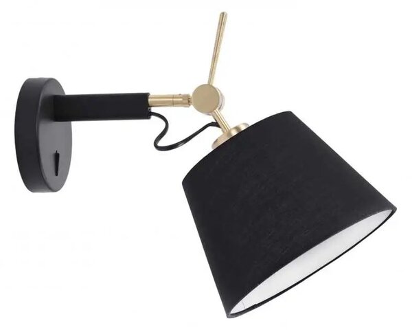 Design fali lámpa Zyta Xs fekete (AZ4185)