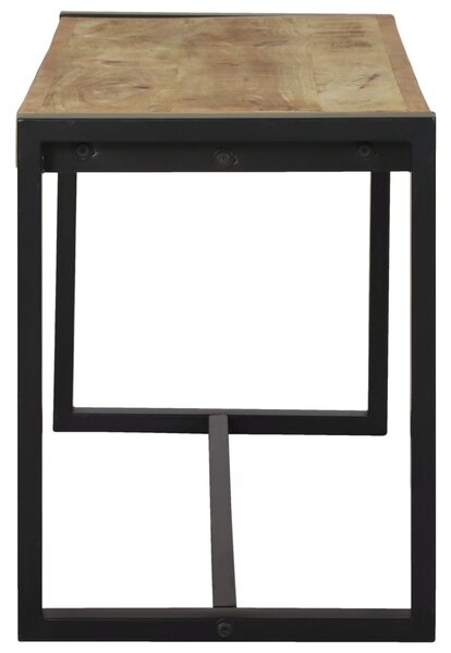 Pad 100x35x45 cm Tömör durva mangófából