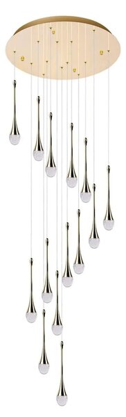 Design csillár Dalma 14 Gold – Arany