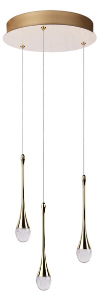 Design csillár Dalma 3 Gold – Arany