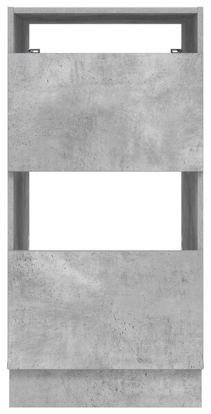 Mosókonyha Szekrény tárolóval Beton 50 x 68 x 102 cm Szerelt fa