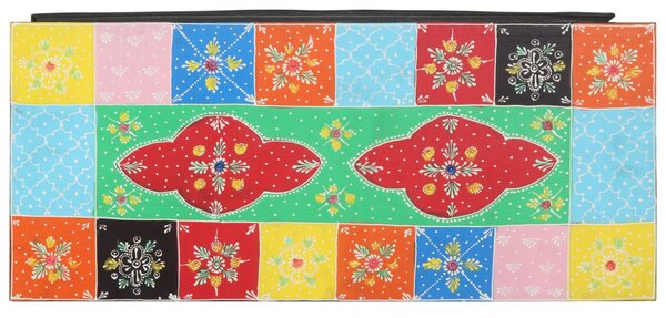 TV Szekrény Színes 80x35x50 cm Tömör Mangófából