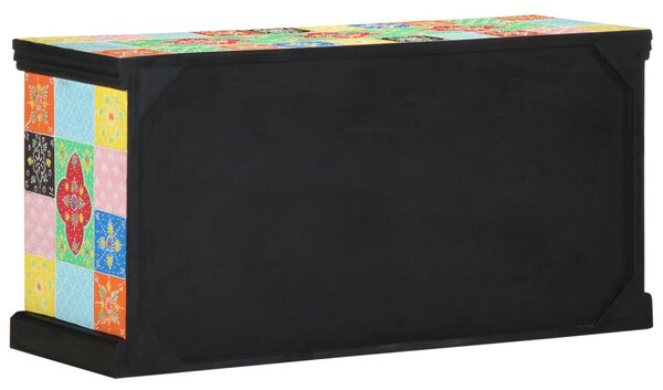 TV Szekrény Színes 100x35x50 cm Masszív Mangófa