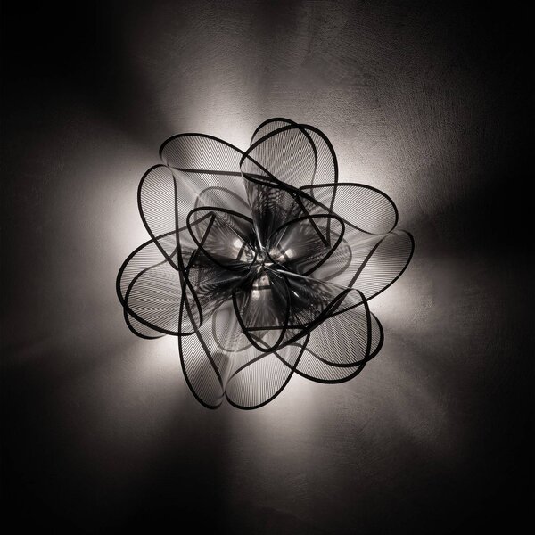 Slamp Étoile Ceiling LED mennyezeti lámpa, fekete, dimmelhető, Fekete, Nappali / Étkező, Műanyag, Dizájn