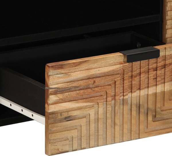 TV Szekrény 105x33,5x46 cm Tömör Akác