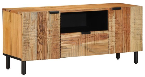 TV Szekrény 105x33,5x46 cm Tömör Akác