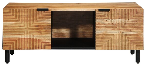 Kávézóasztal 100x54x40 cm Tömör akácfából