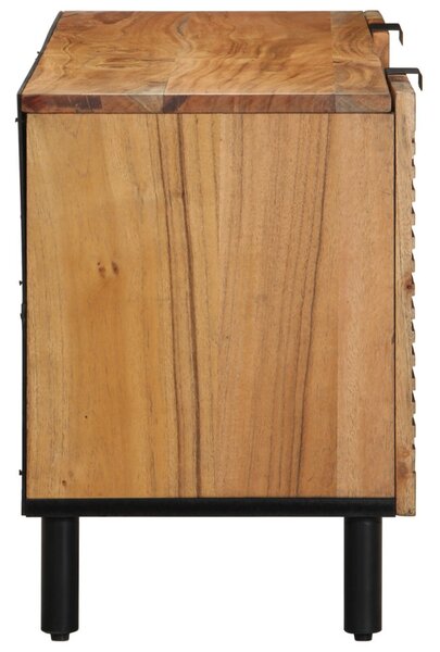 TV Szekrény 105x33,5x46 cm Tömör Akác