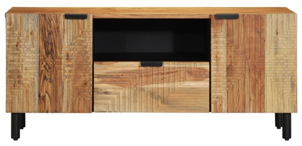 TV Szekrény 105x33,5x46 cm Tömör Akác