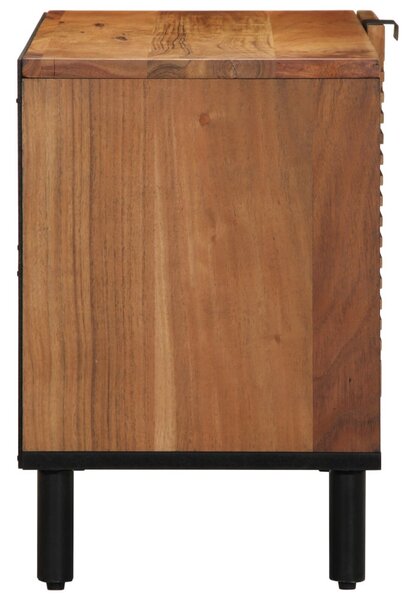 TV Szekrény 80x31,5x46 cm Tömör Akácfából