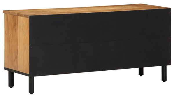 TV állvány 100x33,5x46 cm Tömör akácfából