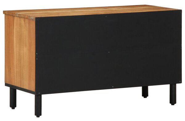 TV Szekrény 80x33,5x46 cm Tömör Akácfából