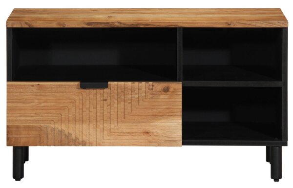 TV Szekrény 80x33,5x46 cm Tömör Akácfából
