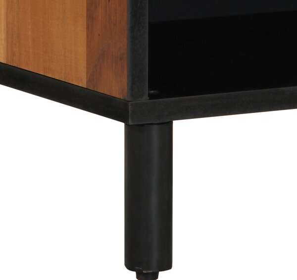 TV Szekrény 80x31,5x46 cm Tömör Akácfából