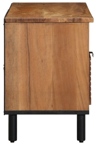 TV állvány 100x33,5x46 cm Tömör akácfából