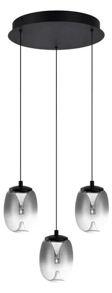 Design csillár Pamela 11 Line 3 króm – LED integrovaný