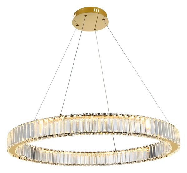 Luxus, szabályozható csillár Spark 80 Gold – Arany