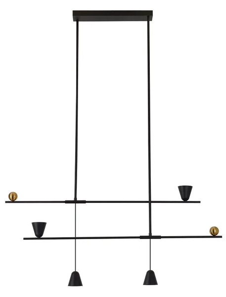 Design csillár Spoleto – LED integrovaný