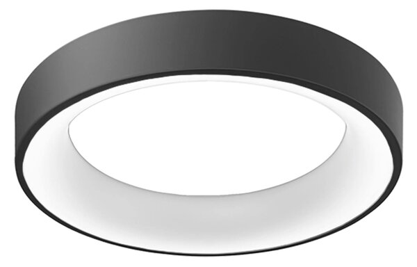 LED mennyezeti lámpa Sovana 55 CCT fekete távirányítóval