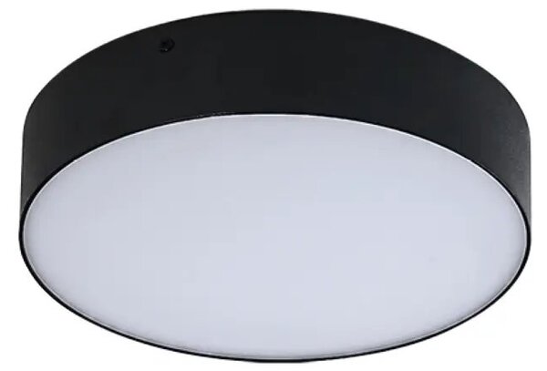 LED mennyezeti lámpa Monza R 30 CCT fekete távirányítóval