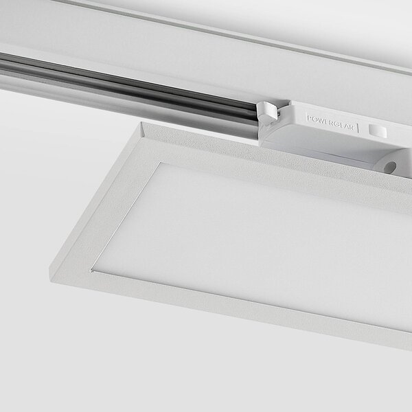 Arcchio Hairis 3-fázisú LED panel fehér 4000 K, Fehér / opál, Dolgozószoba / Iroda, Műanyag, Modern