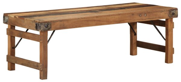 Dohányzóasztal Természetes fa Tömör fa 110 x 55 x 40 cm Egyszerű