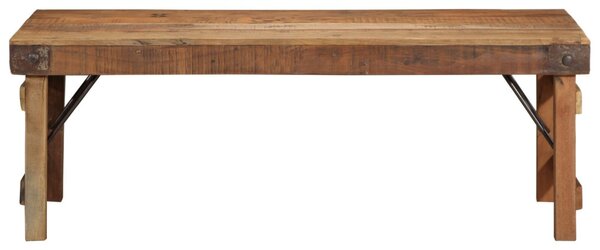 Dohányzóasztal Természetes fa Tömör fa 110 x 55 x 40 cm Egyszerű