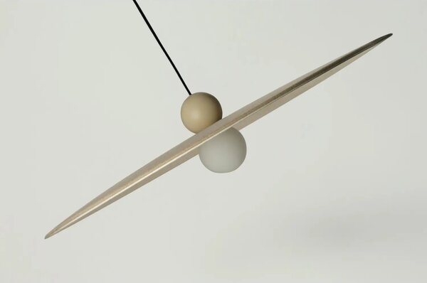 Design csillár Freya bézs – LED integrovaný