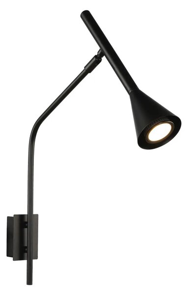 Modern falilámpa Gygnus fekete – GU10
