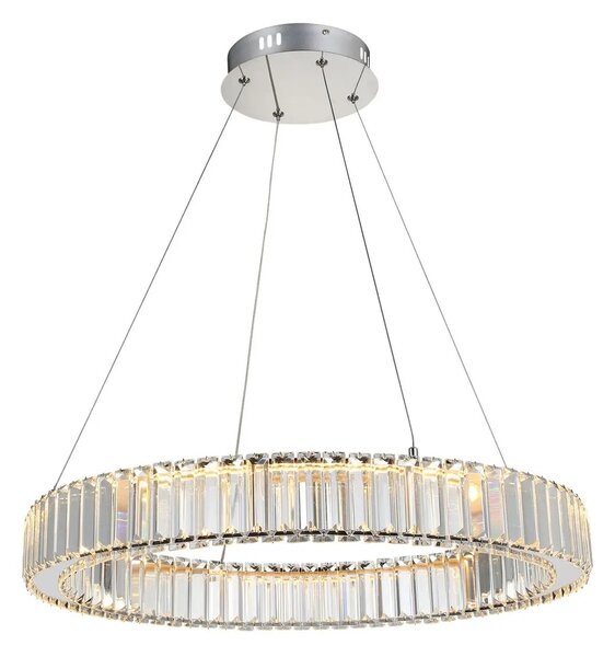 Luxus, szabályozható csillár Spark 60 Chrome – Króm