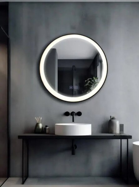 Design tükör Sergio 60 CCT fekete