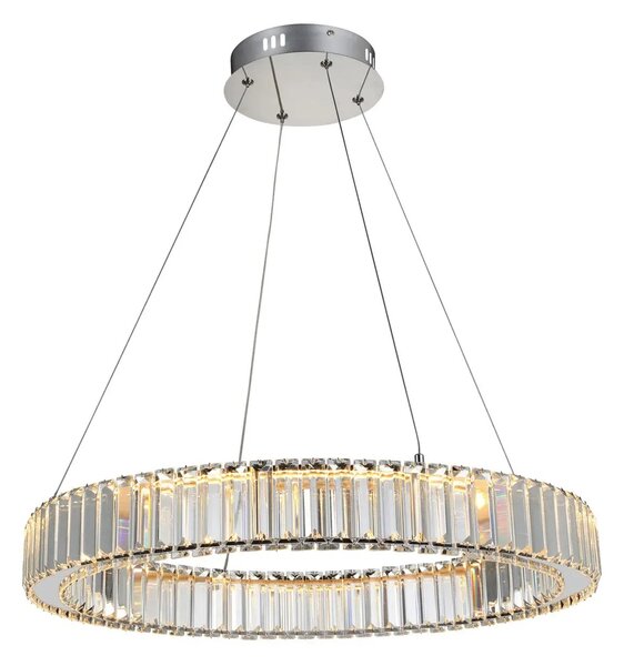 Luxus, szabályozható csillár Spark 60 Chrome – Króm