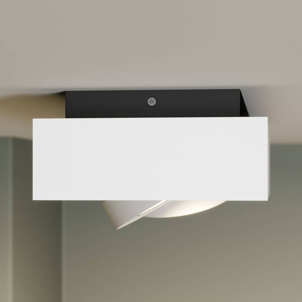 Arcchio mennyezeti spotlámpa Ronka, 50 cm, 3 lámpás, fehér, GU10, dimmelhető, Fehér / opál, Nappali / Étkező, Alumínium, Modern