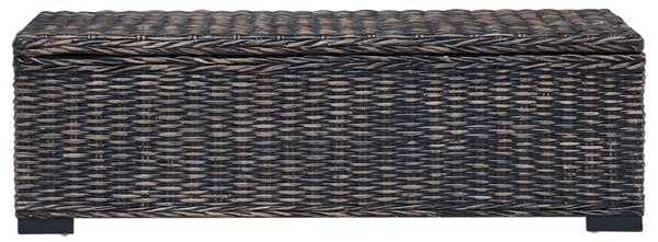 Tároló Doboz tárolóval Fekete 110 x 35 x 45 cm