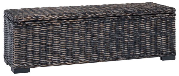 Tároló Doboz tárolóval Fekete 110 x 35 x 45 cm