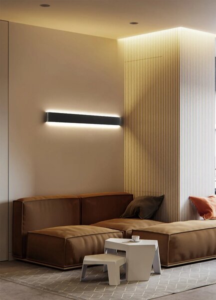 Design fali lámpa Galasso 110 fekete