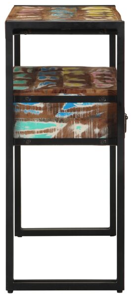 Konzolasztal 90 x 33 x 75 cm Szilárd Újrahasznosított Fa