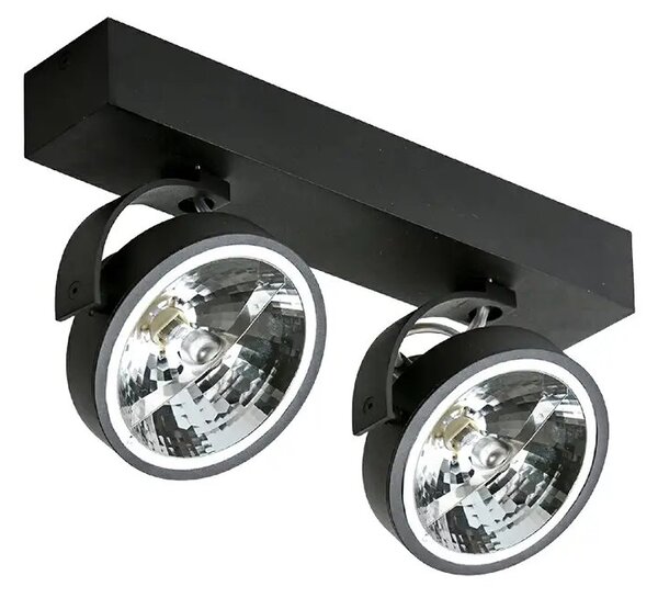 Spotlámpa Jerry 2 230V fekete
