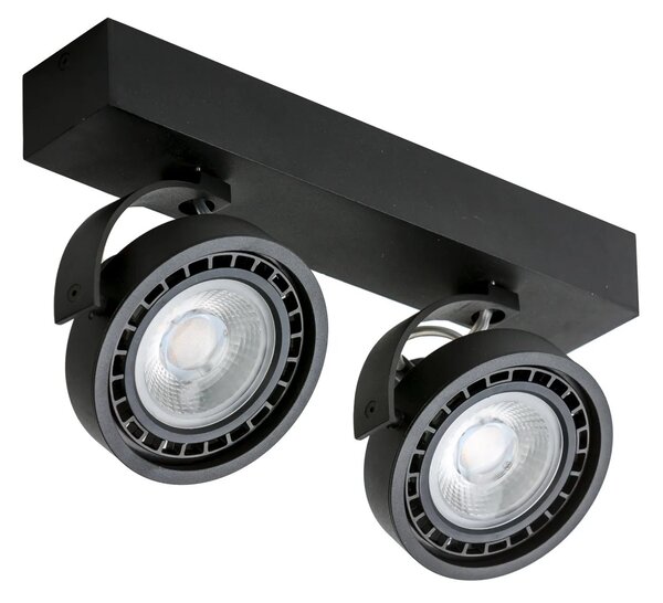 Spotlámpa Jerry 2 230V fekete