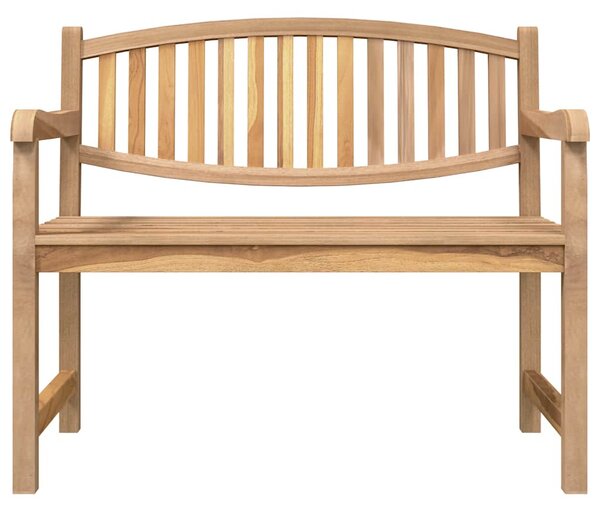 Tömör tíkfa kerti pad 114 x 59 x 87 cm