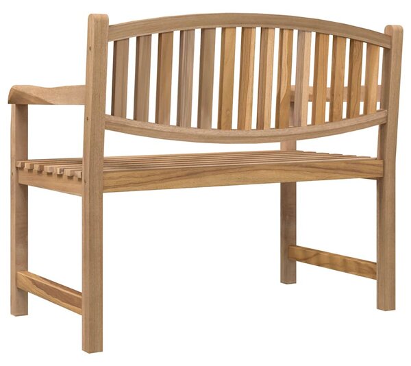 Tömör tíkfa kerti pad 114 x 59 x 87 cm
