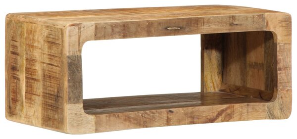 TV szekrény polcokkal Barna 60 x 30 x 25 cm Tömör mangófa
