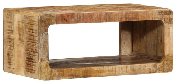 TV szekrény polcokkal Barna 60 x 30 x 25 cm Tömör mangófa