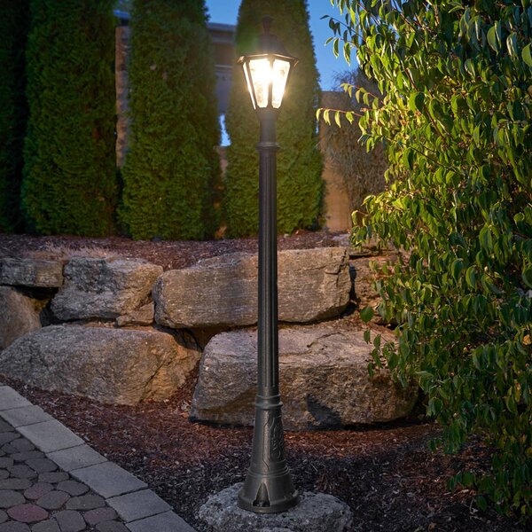Fumagalli IP55 - LED árboclámpa Artu Rut tengervízálló, Fekete, Műanyag