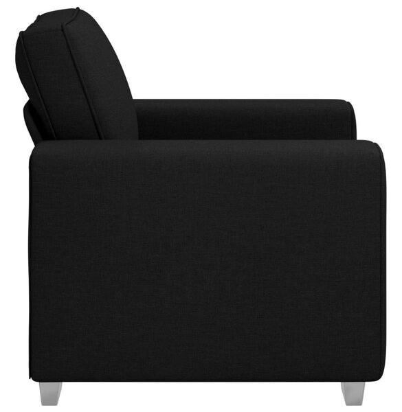 VidaXL Kanapé Fekete 100 x 80 x 82 cm szövet