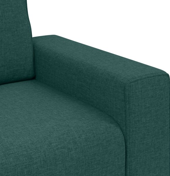 Fotel Sötétzöld 59 cm Textil
